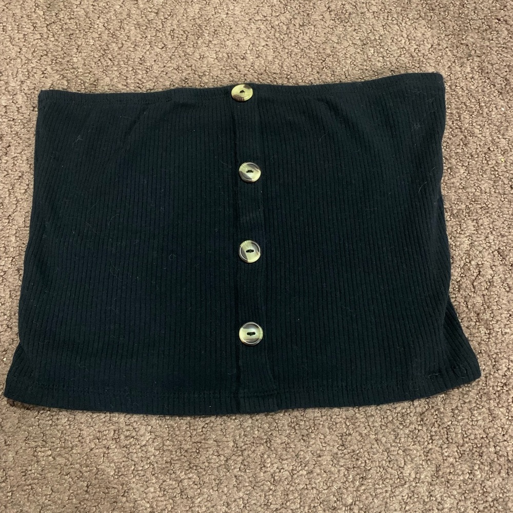 Black tube top